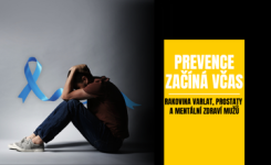 Rakovina varlat, prostaty a mentální zdraví mužů – prevence začíná včas